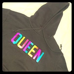 Cropped hoodie